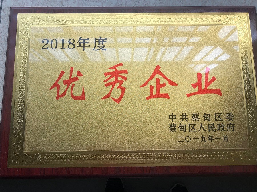 优秀企业单位称号