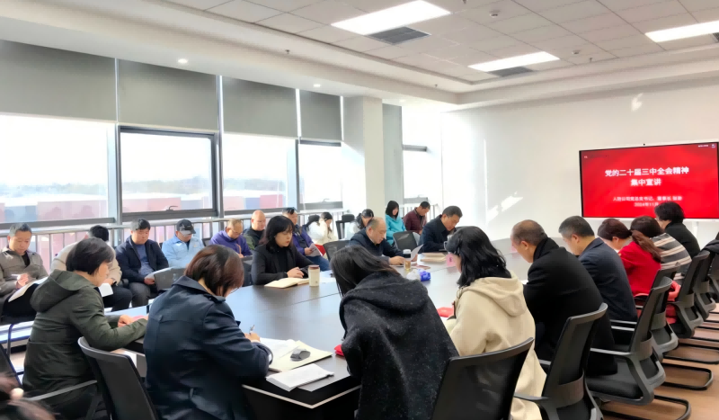 人防设备公司（智能新材料公司）组织学习党的二十届三中全会精神宣讲会及集中培训活动