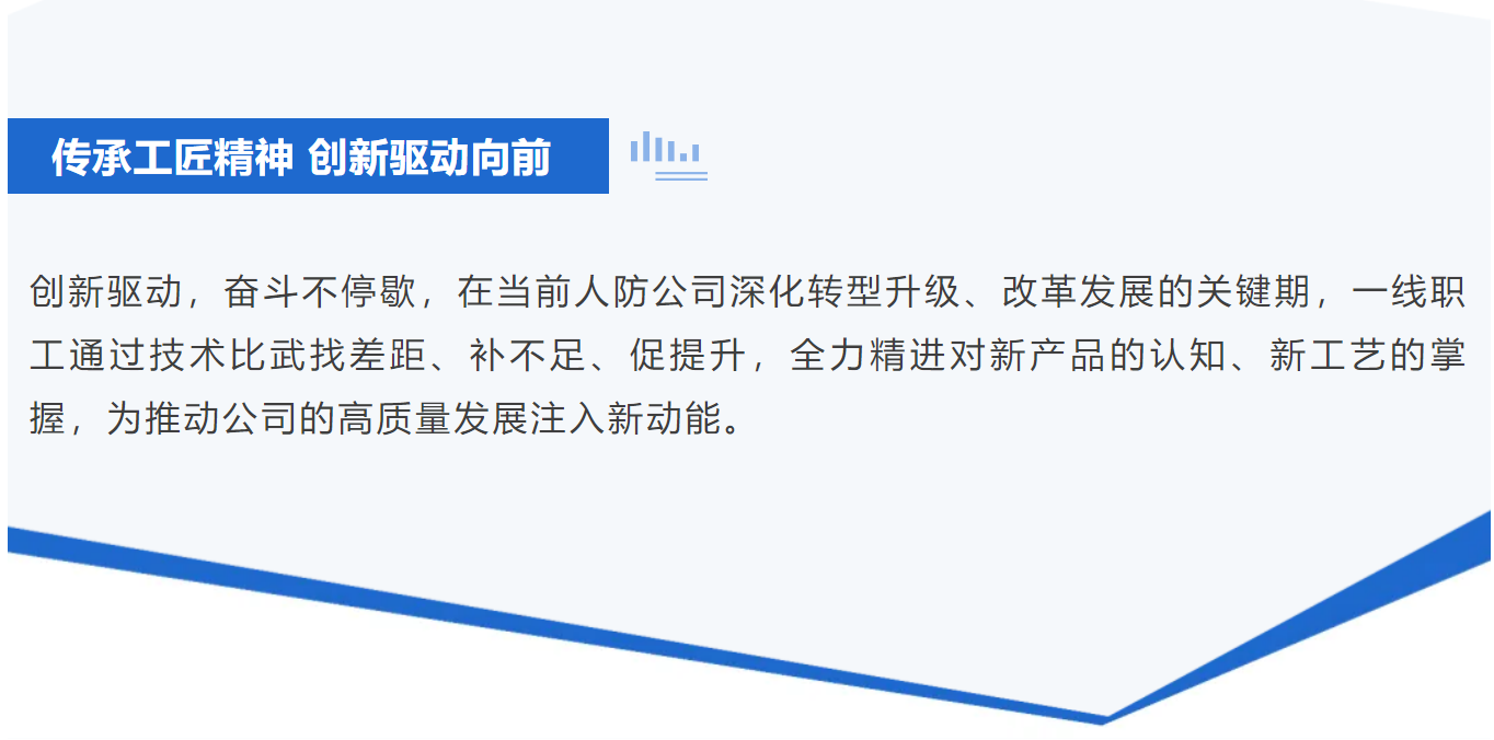人防公司2024技术大比武丨弘扬工匠精神 建设制造强国